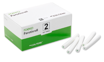Roeko Parotisrolls, Non-Sterile, # 2, .375" x 3.125", 100/Pk, 160002