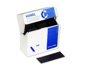 Hanel Articulating Paper Strips, 200 microns, Blue, 300/Pk, 480397