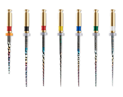 HyFlex CM NiTi Rotary Files, 25 mm, Assorted Taper, Assorted Large, 6/Pk, H825LRG