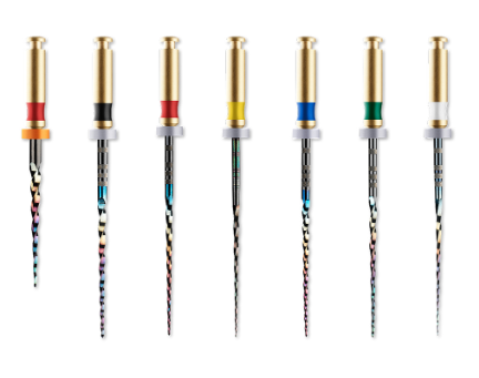 HyFlex CM NiTi Rotary Files, 25 mm, Assorted Taper, Assorted Large, 6/Pk, H825LRG