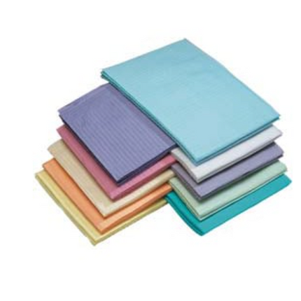SafeBasics Dry Back Bibs 2-Ply 500/Bx Lavender, 8280