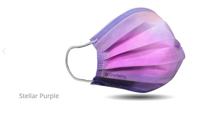 Cranberry - COSMO Face Mask Stellar-Purple L3 50/Box
