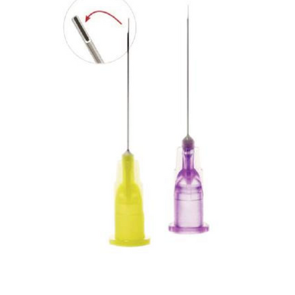 CanalPro Slotted-End Irrigating Tips, Universal Luer Lock Connection, 27 Ga, Yellow, 100/Pk, 60011167