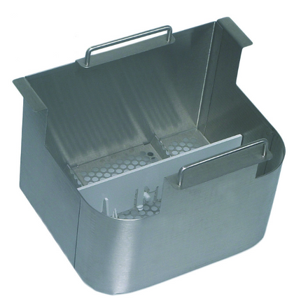 BioSonic Twin FingerGuard Basket, with 2 Section Insert, 6 9/16" x 8", 1/Pk, UC311