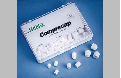 Roeko Comprecap Compression Caps, Refill, # 3, 10 mm, Medium, 120/Pk, 530010