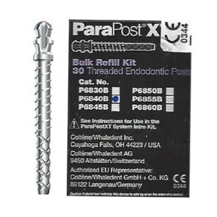 ParaPost XT Endodontic Posts, Titanium, # 4, Yellow, 10/Pk, P6840
