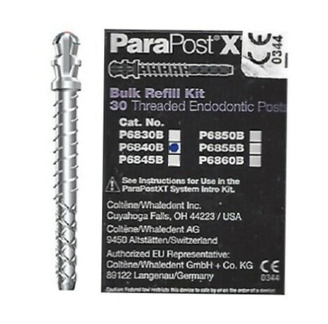 ParaPost XT Endodontic Posts, Titanium, # 4, Yellow, 10/Pk, P6840