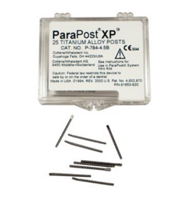 ParaPost XP Endodontic Posts, Titanium, # 3, 0.036", Brown, 10/Pk, P784-3, P7843
