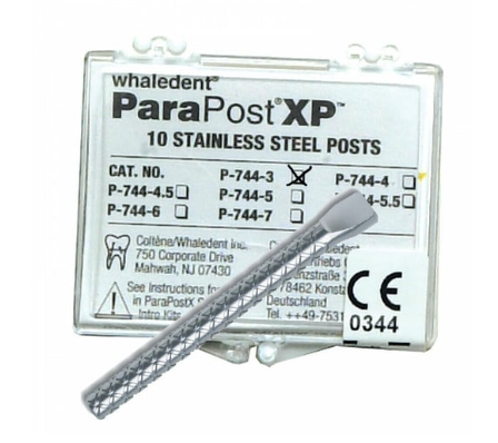 ParaPost XP Endodontic Posts, Stainless Steel, # 3, 0.036", Brown, 10/Pk, P7443