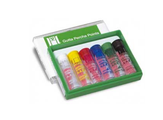 Hygenic Gutta Percha Points, Machine-Rolled, Classic, 28 mm, Assorted (XF, FF, MF, F, FM, M), 200/Pk, H04265