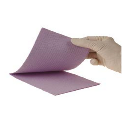 Bib 3-Ply 18X13 Lavender 500/Cs, WPXALV