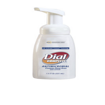 Dial Foaming Hand Wash w/Pump 7.5oz, 81075
