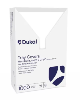 8.5'' x 12.25'' Tray Covers, case of 2000, 27506-BK