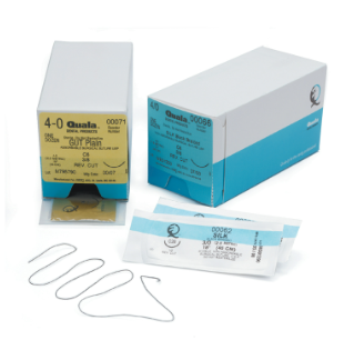 Sutures, Chromic Gut, 3/0, C-6, 27'', 12/Pk, P00636