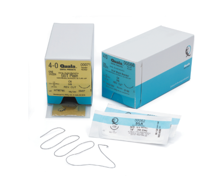 Sutures, Plain Gut, 3/0, C-7, 27", 12/Pk, P00810