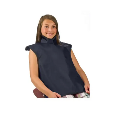 Flow X-Ray Child (20" x 20") Lead Apron With Collar, Front Bib Style, Non-Slip, 75053-22