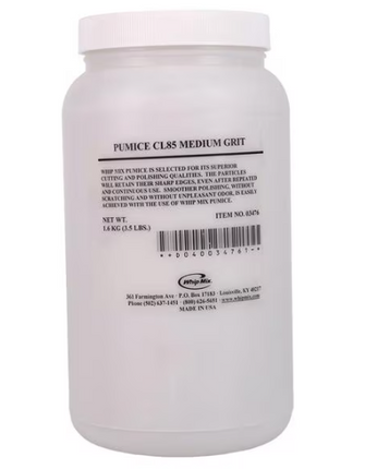 Whip Mix Pumice Cl-85 (Medium), 3.5 Lb Jar