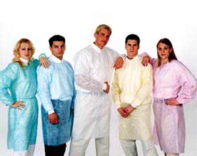 Heavy Duty Cover Gowns Blue XL 10/Pk