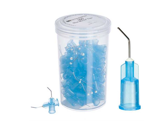 Blue Micro Tip, 25 Ga, Blue, 100/Pk, 127