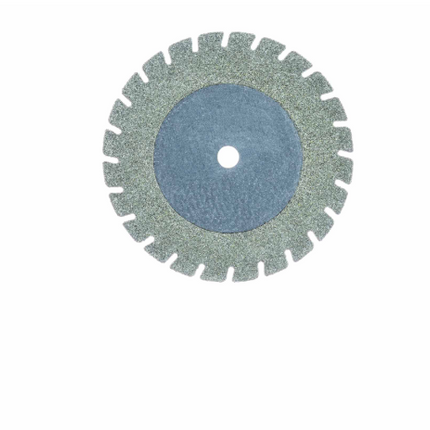 Diamond Discs, Super Flexible Serrated Edge, Unmounted, # 940, 18 mm, Fine, Red, 1/Pk, 940F-180-UNM