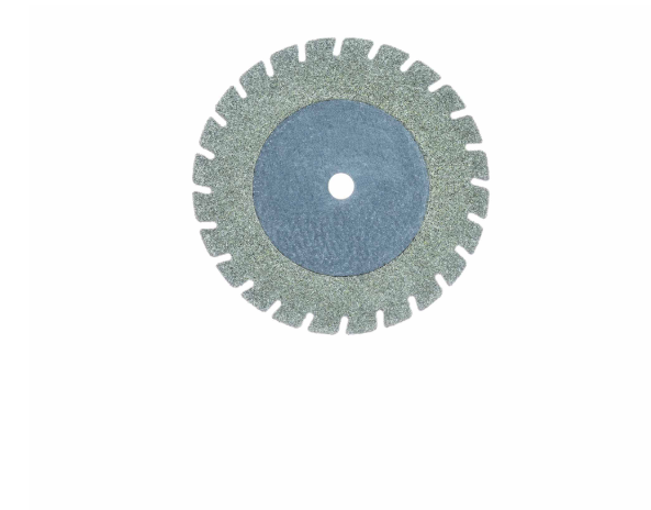 Diamond Discs, Super Flexible Serrated Edge, Unmounted, # 940, 18 mm, Fine, Red, 1/Pk, 940F-180-UNM