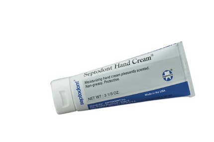 Septodont Hand Cream Tubes 3 1/3 oz Tube