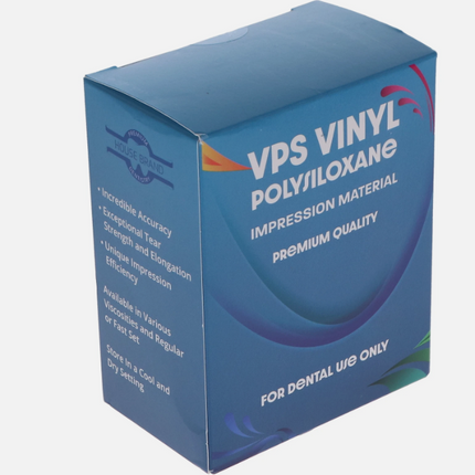 VPS Vinyl Polysiloxane Impression Material, Medium Body, Fast Set, 2/Pk, 210150