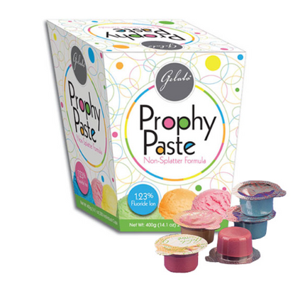 Gelato Prophy Paste Cups, Coarse, Assorted, 200/Box, 24-02777