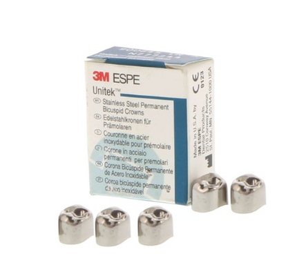 Unitek Crowns SS 2nd Perm Bic LR2 900642 5/Bx