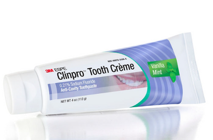 Clinpro Tooth Creme 0.21% Vanilla Mint 4oz
